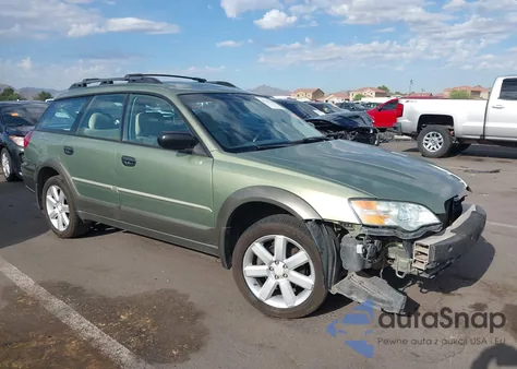 2007 Subaru Outback 2.5I z USA, uszkodzony, nr VIN 4S4BP61C577331234